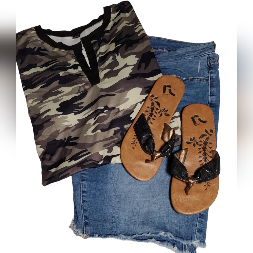 Camo Top